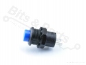 Drukknop (aan/uit)  rond 12mm Blauw